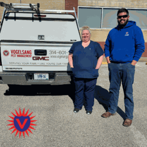 Customer of the month by Vogelsang Pest Management in O’Fallon, MO.